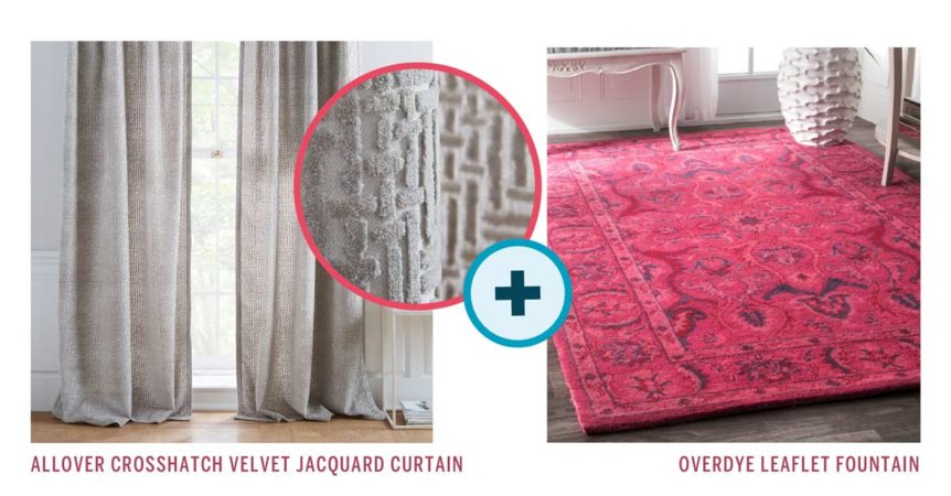 Perfect Pairs: Rug And Curtain Pairings | And Then We Tried regarding Layering Rugs Living Room