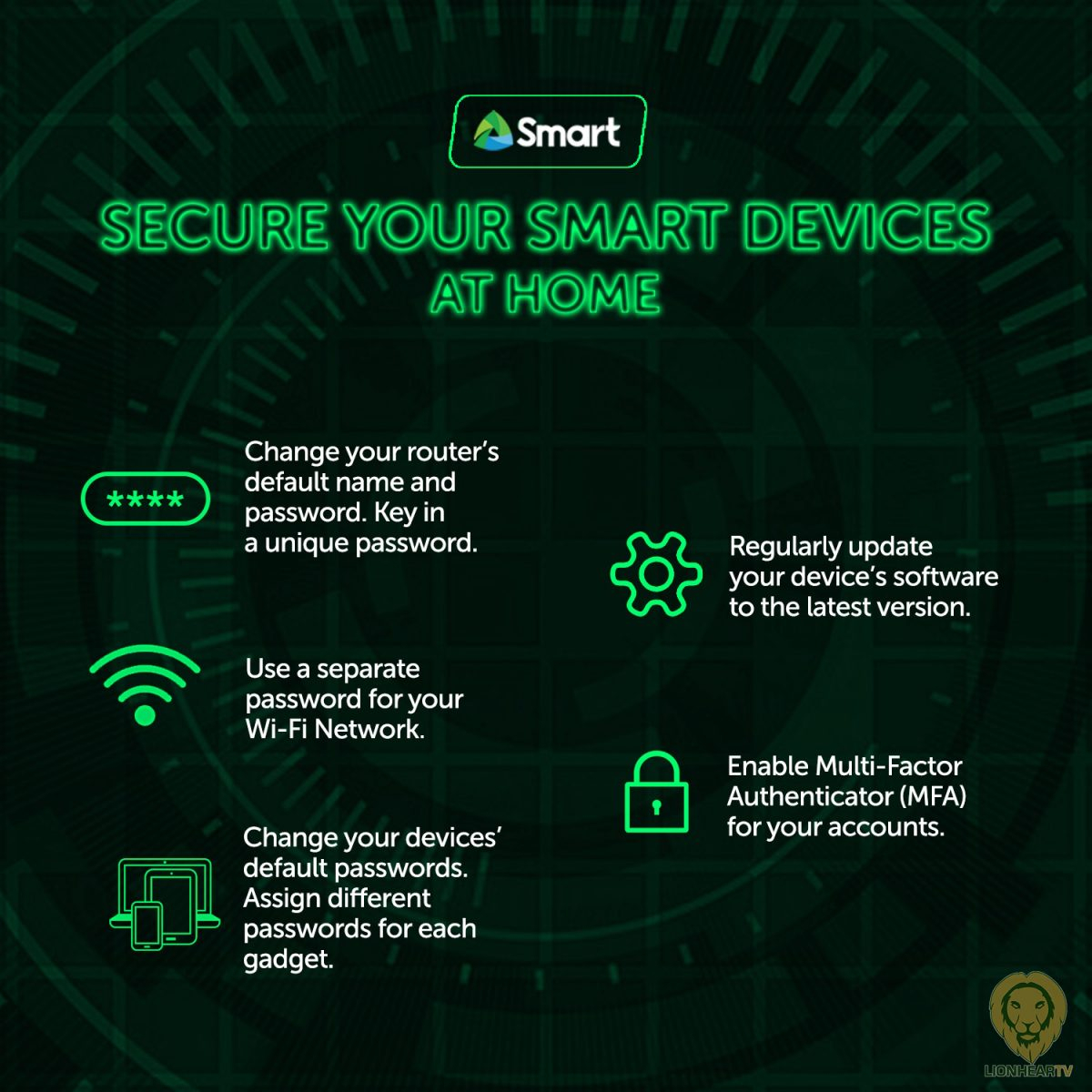 Pldt, Smart Encourage Customer Vigilance, Secure Smart Devices At Home ... in Mesh Wifi System For Smart Home