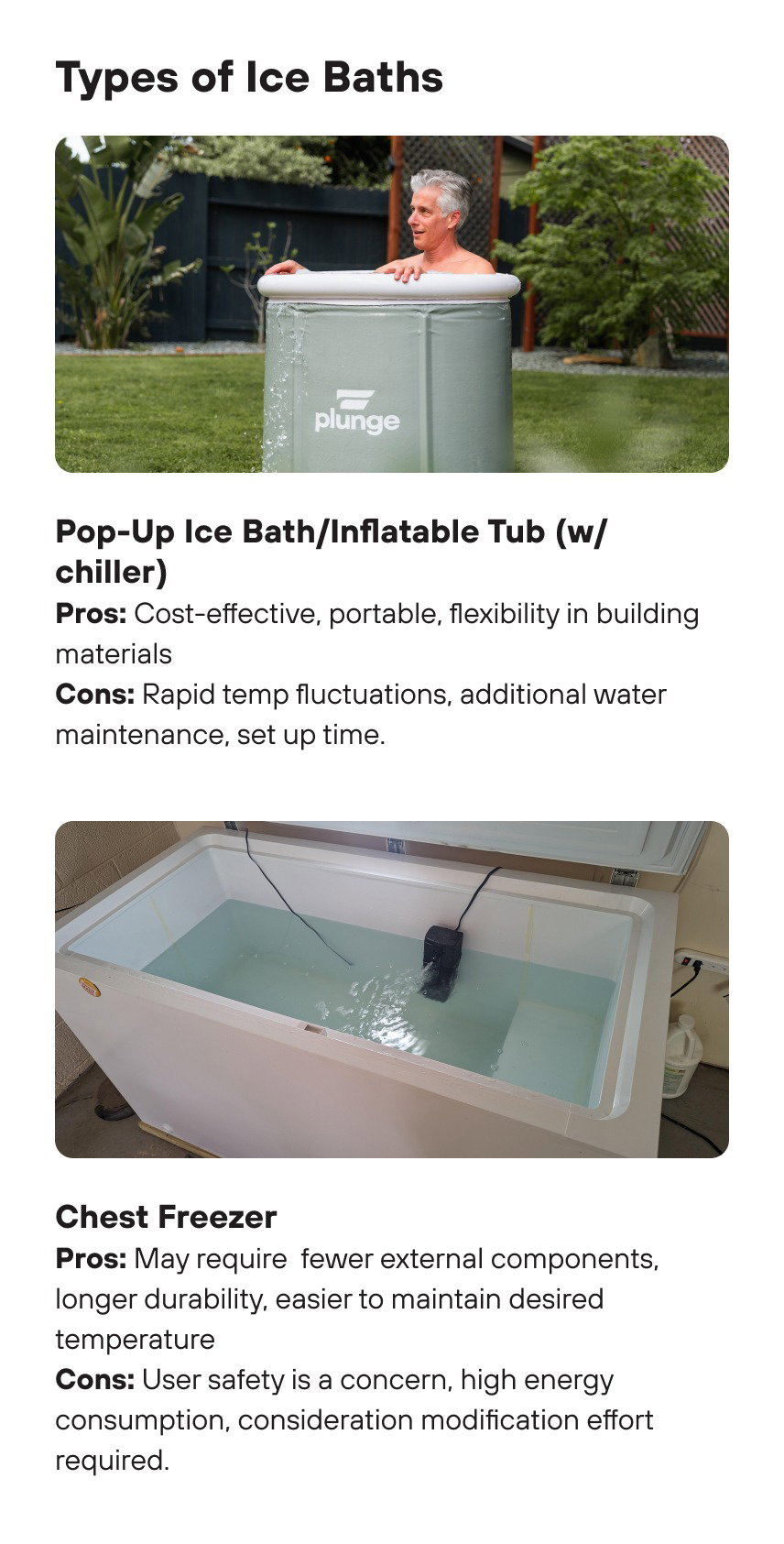 Plunge: How-To: Diy Cold Plunge | Milled within Essential Safety Tips for Your First DIY Cold Plunge Build