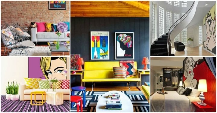 Pop Art Style Interior Design Ideas And 50+ Photos for Pop Art Interior Design Style