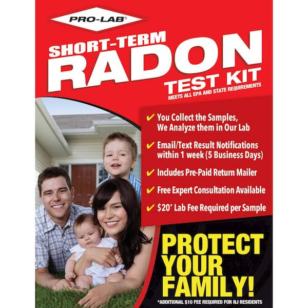 Pro-Lab Radon Gas Test Kit Ra100 - The Home Depot throughout Why Free Radon Test Kits Are the Smartest First Step for Homeowners