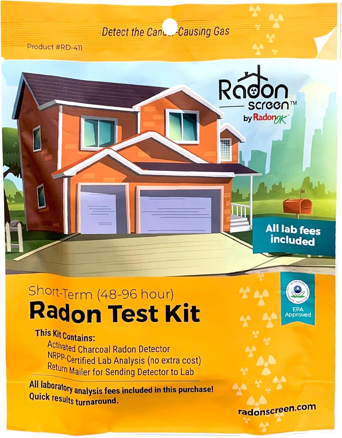 Radon Test Kit in Radon Detector Home Test