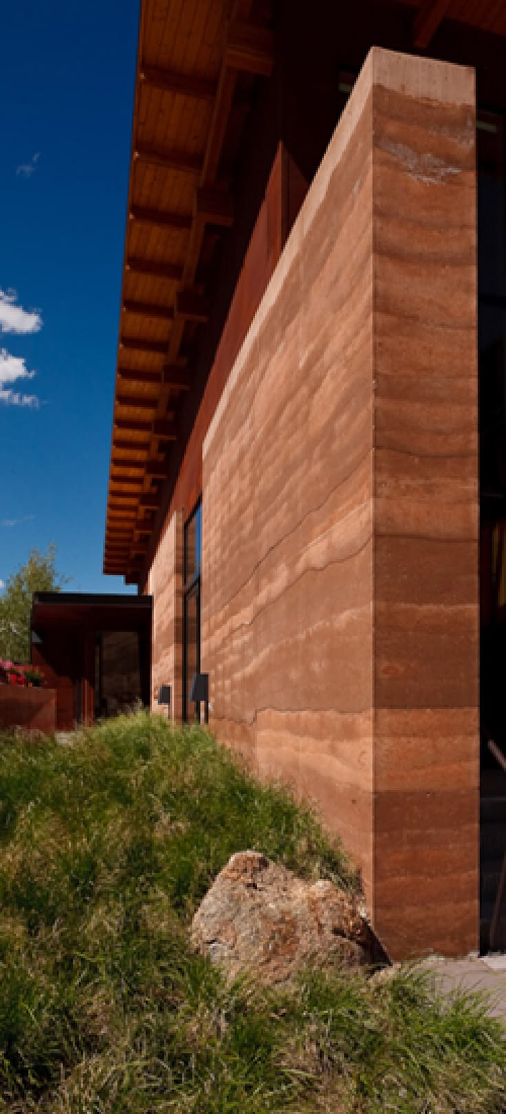 Rammed Earth Architecture | The Journal | Sam Rodell Architects Aia ... with Rammed Earth Wall Construction