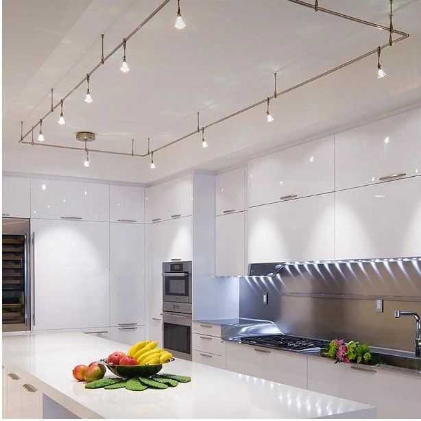 Replace Track Lighting In Kitchen At Charles Dunaway Blog within How to Design a Custom Monorail Lighting Layout for Your Kitchen in 2026