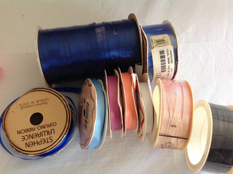 Ribbon, Spools And Spools Of Ribbon Large Flat Rate Box Of Ribbon ... within Ribbon Spool Organizer