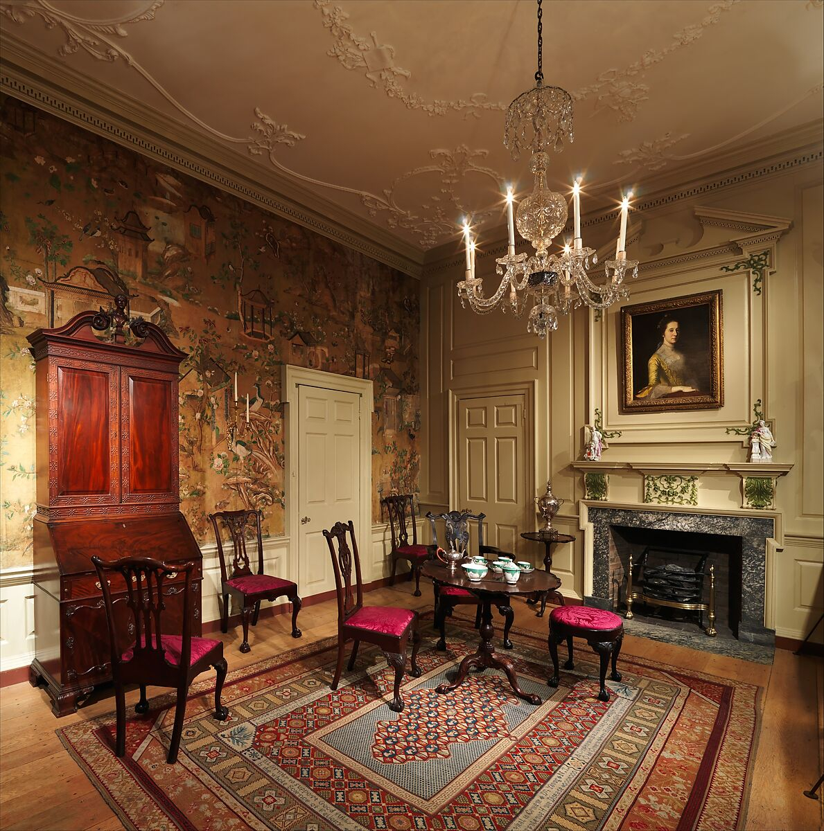 Room From The Powel House, Philadelphia | American | The Metropolitan ... with Roy Slade Interior Design Philosophy