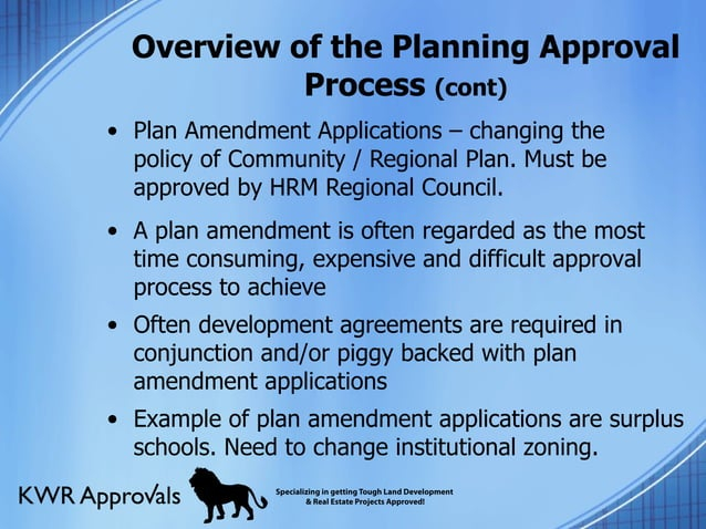 Secrets Of A Successful Land Development Approval Process | Ppt pertaining to Zoning Variance Application Process