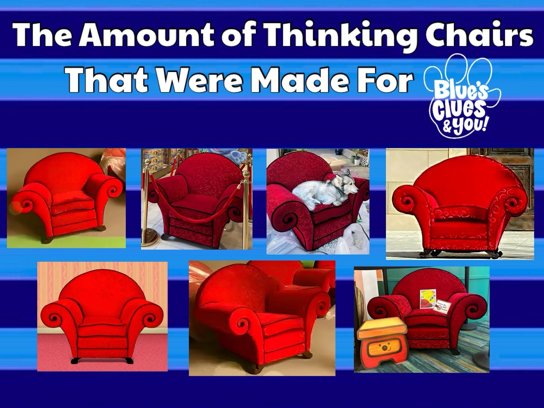 Seven New Thinking Chairs Were Made For Blue's Clues & You! pertaining to The Hidden Clues That Reveal Your Antique Chair’s True Age