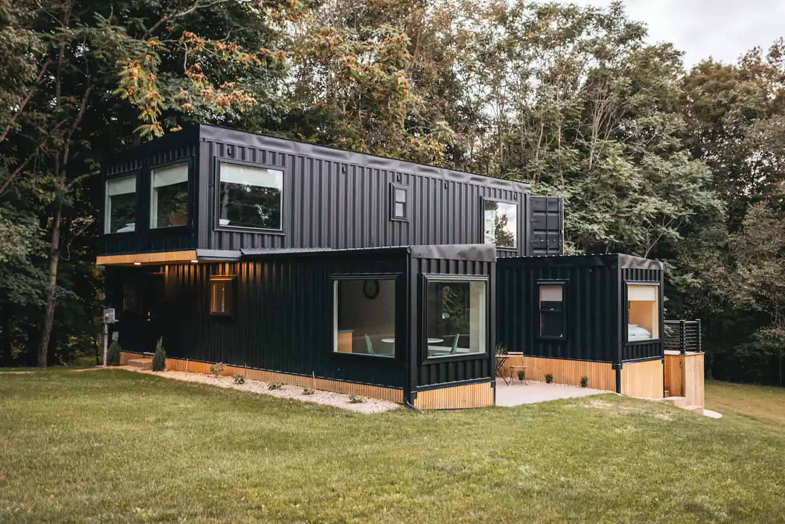 Shipping Container Home 2 Story within Container Home Design Luxury
