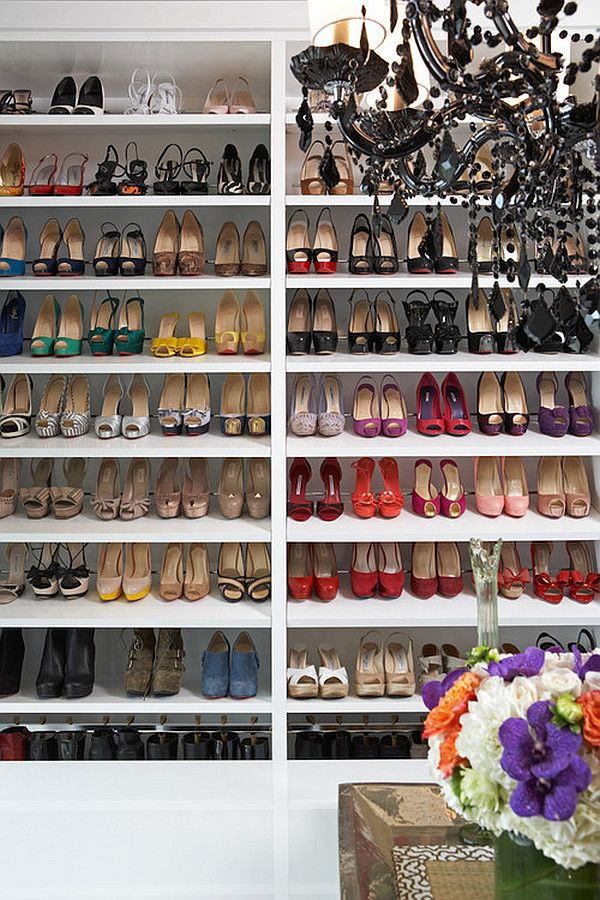 Shoecase Your Shoes In Style: Diy Approach To Decorative Closet ... for The Art of Displaying Footwear Through Bespoke Closet Design