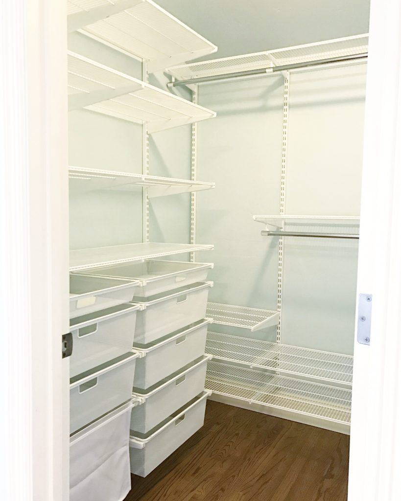 Simply Done: The Ultimate Elfa Closet Transformation - Simply Organized ... throughout Closet System Elfa Vs Ikea