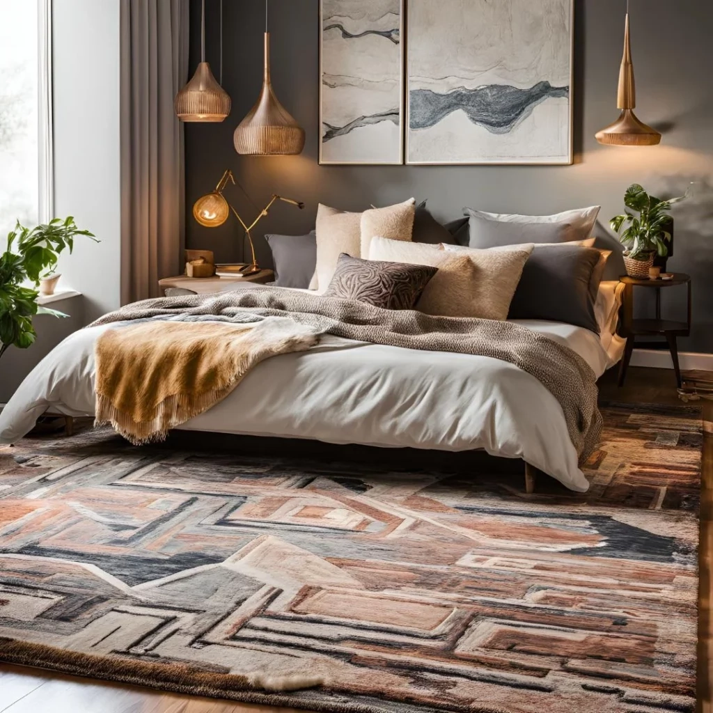 Small Bedroom Rug Ideas To Maximize Style And Comfort pertaining to Bedroom Rug Placement King