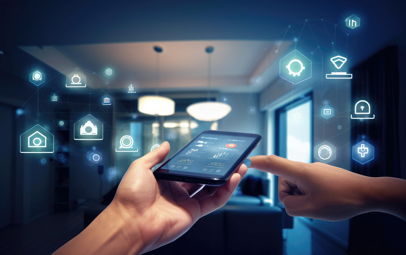 Smart Home Technology System pertaining to What 22 connected devices really look like in an average home