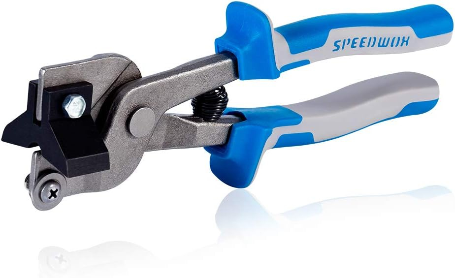 Speedwox Glass Tile Nipper 8 Inches With Strong Plastic Breaker Bar ... pertaining to Achieving Perfect Tile Edges with Nippers and Scoring Wheels