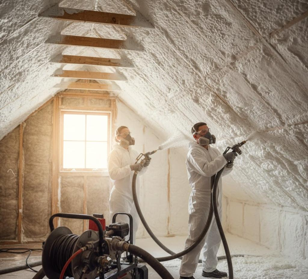 Spray Foam Insulation: Benefits Worth The Cost throughout Spray Foam Open Vs Closed Cell