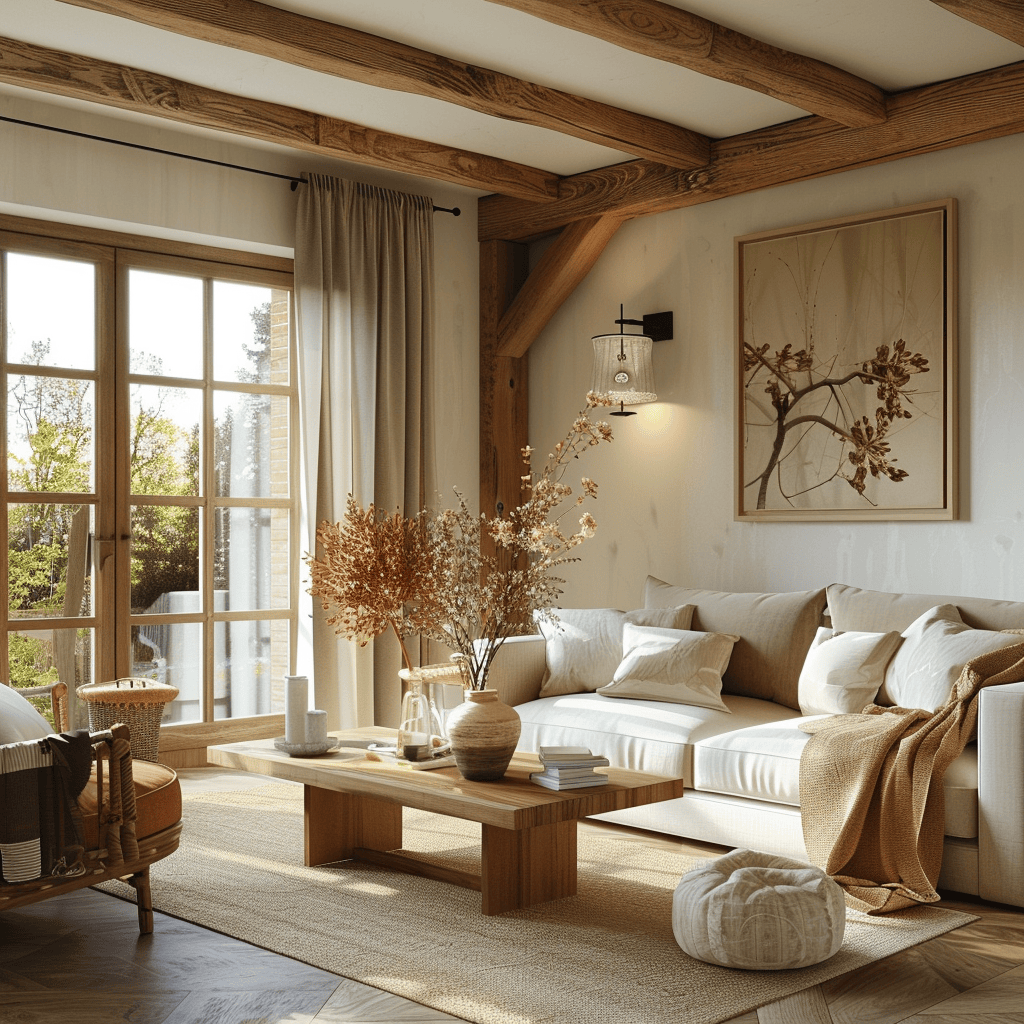 Steal These Modern Cottage Living Room Design Ideas For A Space That ... with regard to Why soft earth tones and vintage finds define the modern cottagecore look this year