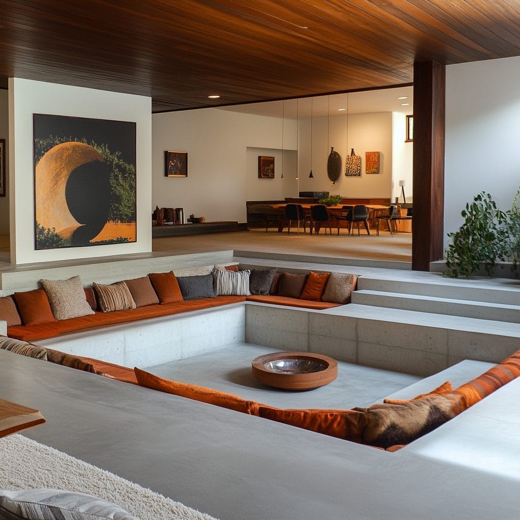 Sunken Living Rooms: Top 6 Ideas To Add Depth And Style To Your Space ... for Why Sunken Living Rooms Are Making a Major Comeback in 2026