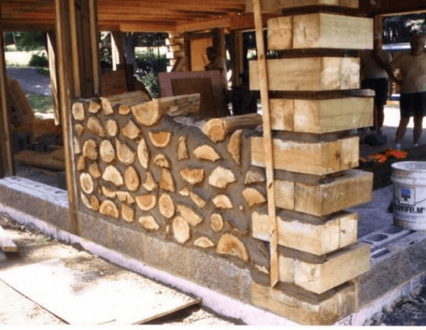 The Basics Of Cordwood Construction • Insteading intended for Step by Step Guide to Stacking Logs for Beautiful Cordwood Walls