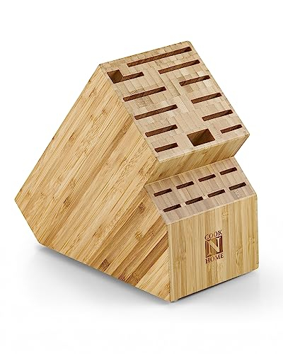 The Best Knife Blocks For Your Favorite Knife Sets | Kitchensanity with Choosing the Right Bamboo or Wood Knife Block for Your Kitchen Drawers