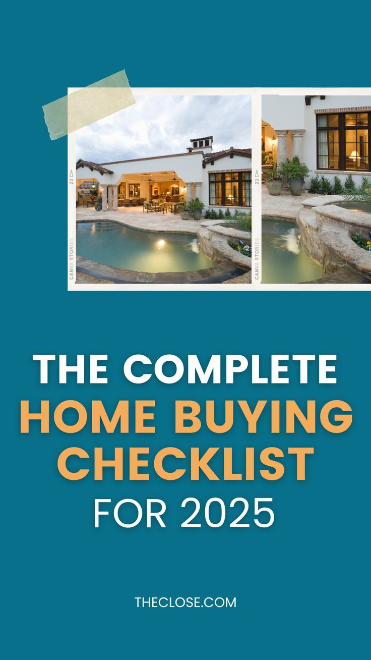 The Complete Home Buying Checklist | Home Buying Checklist, Real Estate ... with What Lenders Want to See in 2026 According to Our Home Buyer Checklist