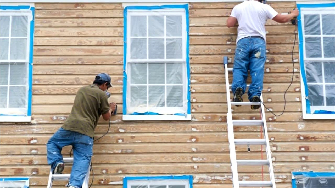 The Most Important Steps In Exterior Paint Prep | Ct's Painting ... in How To Paint A Front Door
