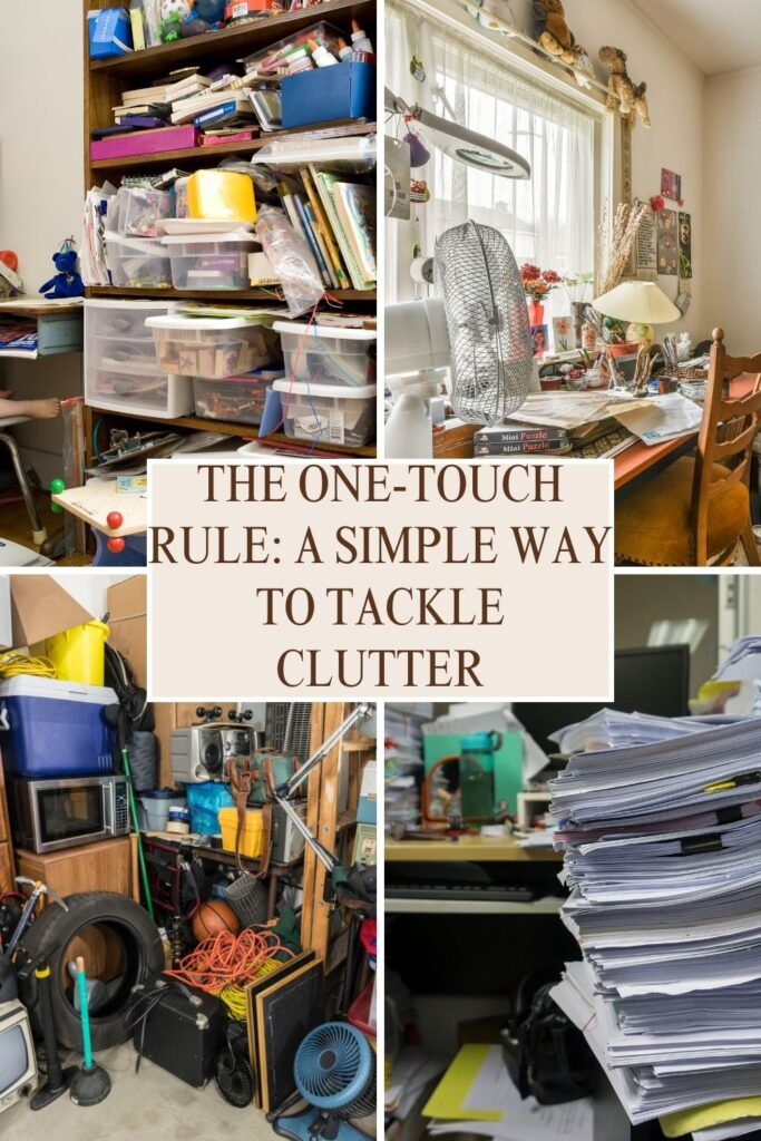 The One-Touch Rule: A Simple Way To Tackle Clutter - Ef Bomb Coach inside Decluttering Checklist Room By Room