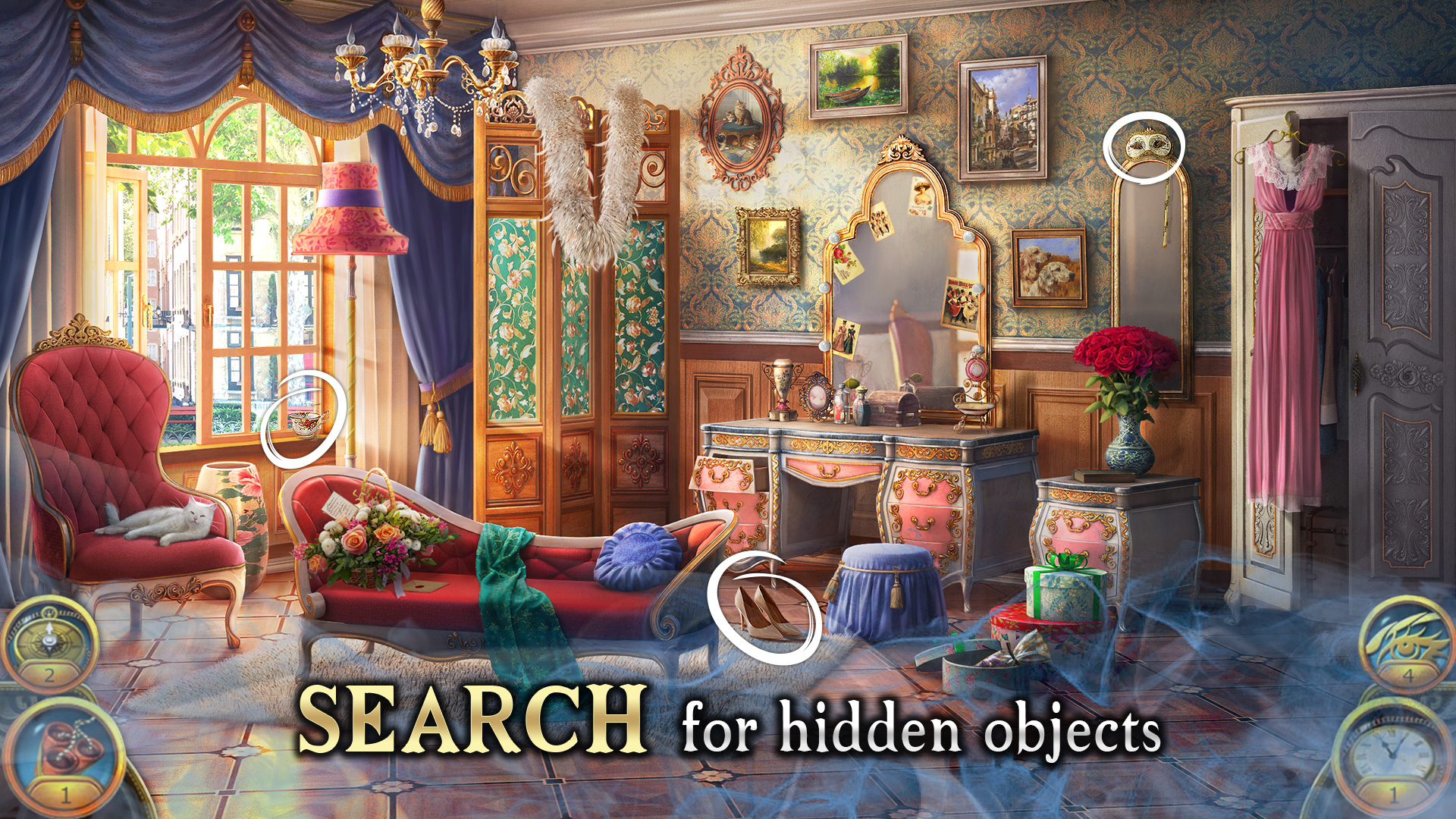 The Secret Society - Find Hidden Objects & Solve Puzzle Mystery! Search ... with Furniture Hallmark Identification