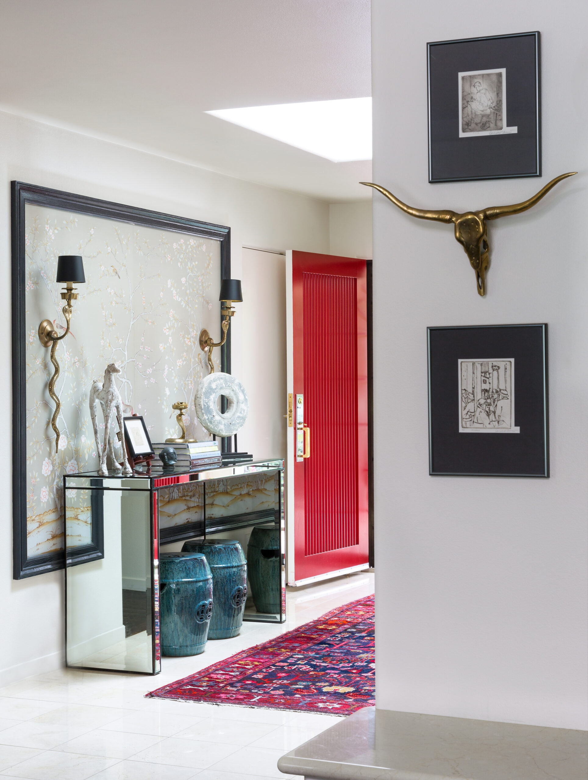 Tips For Curating Your Home - Andrea Schumacher Interiors within Etagere Shelf Decor