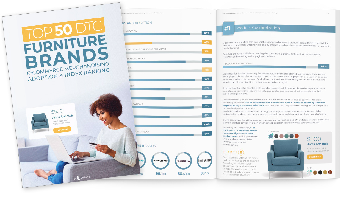 Top 50 Dtc Furniture Brands Report 2020/21: E-Commerce Merchandising ... with regard to What Industry Experts Look for When Reviewing the Best DTC Furniture Brands of 2026