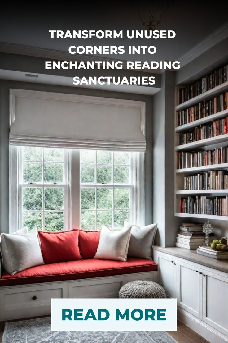 Transform Unused Corners Into Enchanting Reading Sanctuaries | Bedroom ... with regard to Window Seat Design With Storage