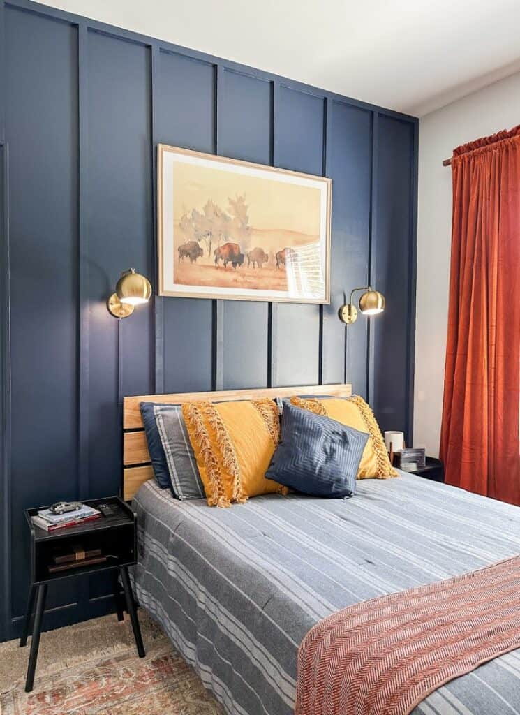 Transform Your Bedroom With A Stylish Accent Wall within Bedroom Accent Wall Behind Bed