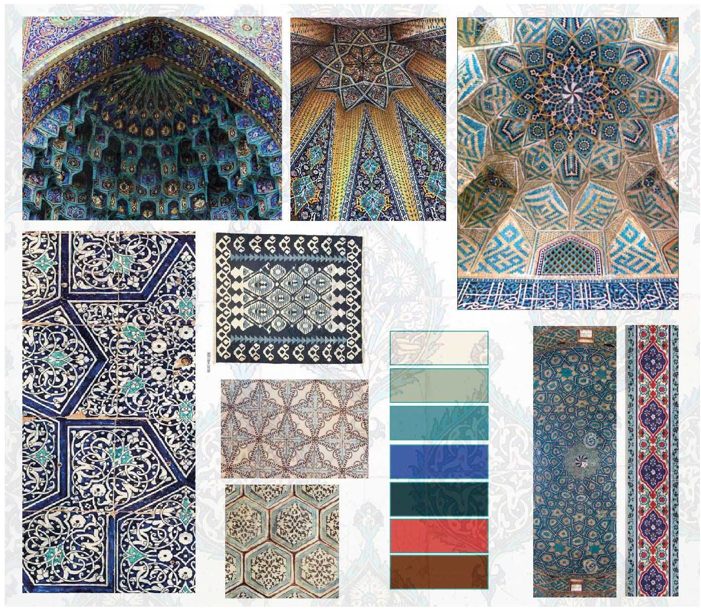 Turkish Weaves On Behance intended for What Experts Look For When Comparing Persian and Turkish Weaves