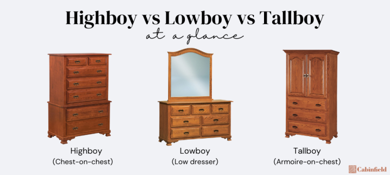 Types Of Dressers & Bedroom Chests (Designs & Styles) - Cabinfield Blog in Tallboy Dresser Vs Chest