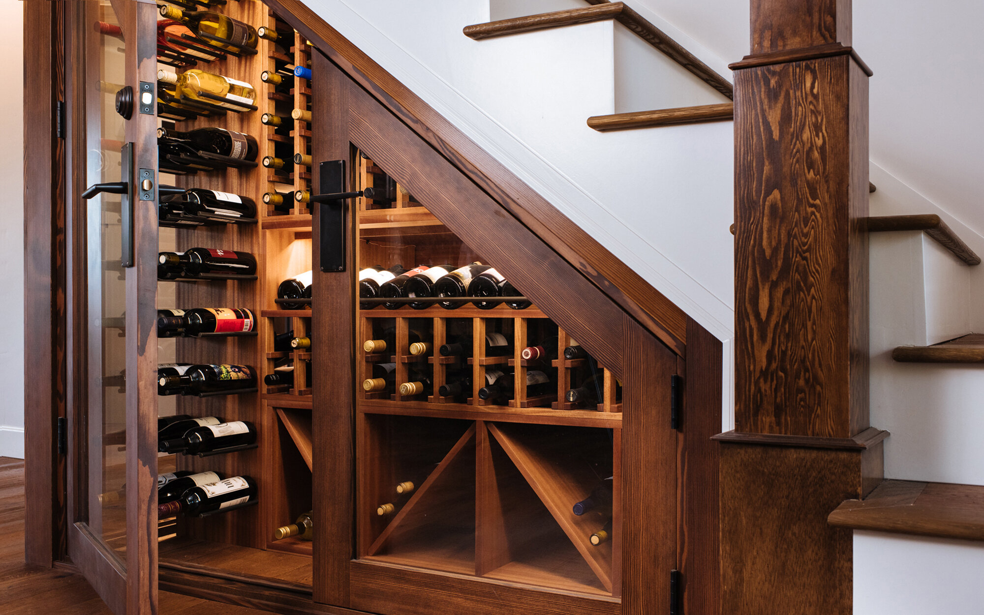 Under Stairs Wine Cellar — Sommi Wine Cellars with regard to From Shoes to Wine Cellars the Ultimate Guide to Under Stairs Storage Designs
