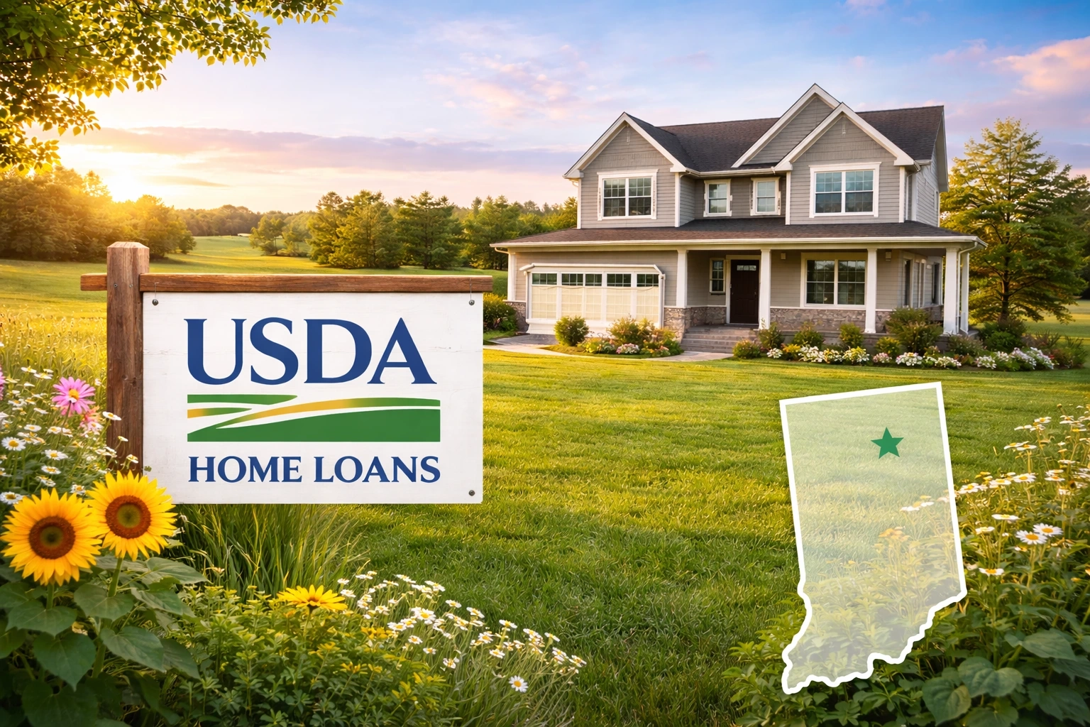 Usda Home Loans In Indiana — 2026 Rural Mortgage Guide - Usda Rural ... with regard to Usda Rural Development Loan Map