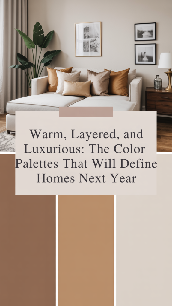 Warm, Layered, And Luxurious: The Color Palettes That Will Define Homes ... for Why Earthy Palettes and Natural Textures Define Southwest Style This Year