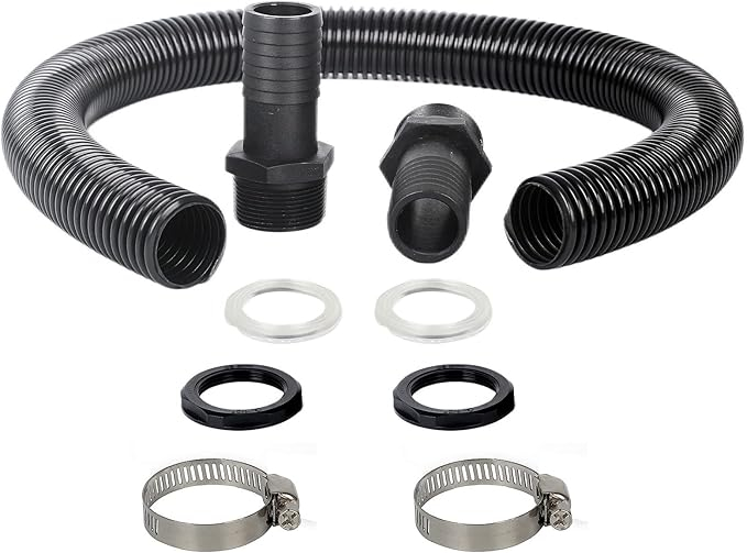 Water Connector Pipe Link Kit For Downpipe, 38Mm Rain Barrel Connecting ... throughout Rain Barrel System Diy