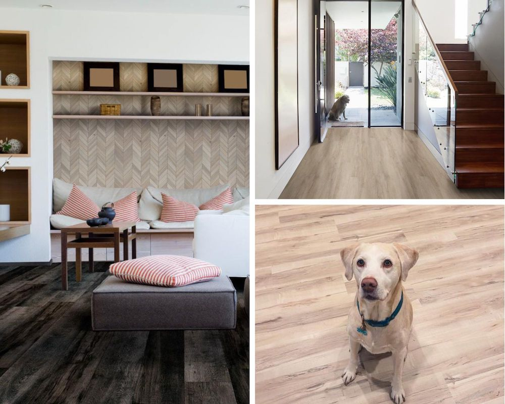 Waterproof Luxury Vinyl Flooring Is Perfect For Pet Owners within Vinyl Plank Flooring Waterproof