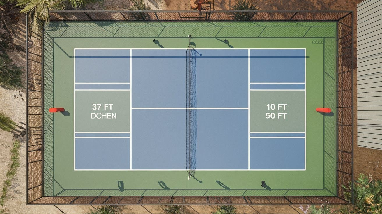 What Are The Ideal Dimensions For A Backyard Pickleball Court? - Home ... intended for Why Your Backyard Pickleball Court Dimensions Matter More Than Surface Type