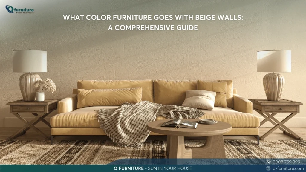 What Color Furniture Goes With Beige Walls: A Comprehensive Guide | Q ... throughout Quiet Luxury Interior Design Style