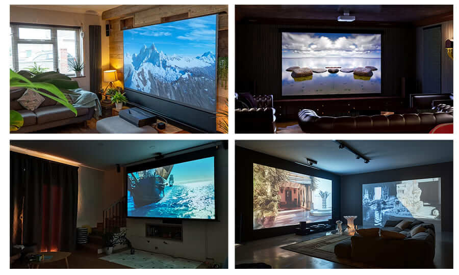 What Is The Difference Between Led Wall And Projector Screen inside How to Choose Between a Big Screen TV and Projector for Your Basement