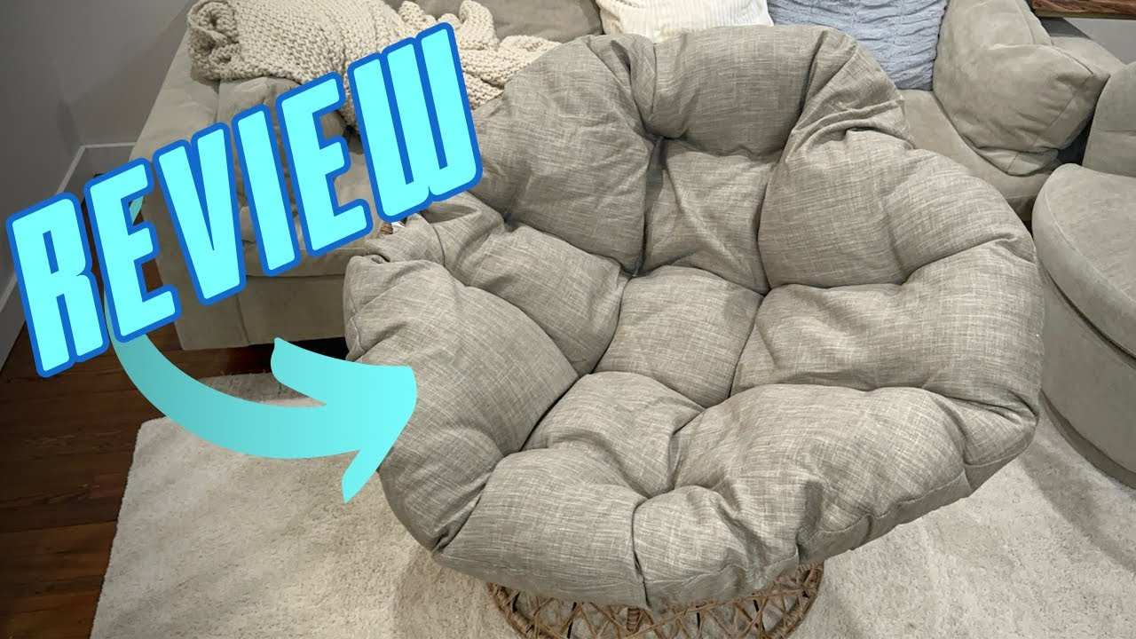 What You Should Know About The Bme Ergonomic Wicker Papasan Chair - Youtube throughout Papasan Chair Styling