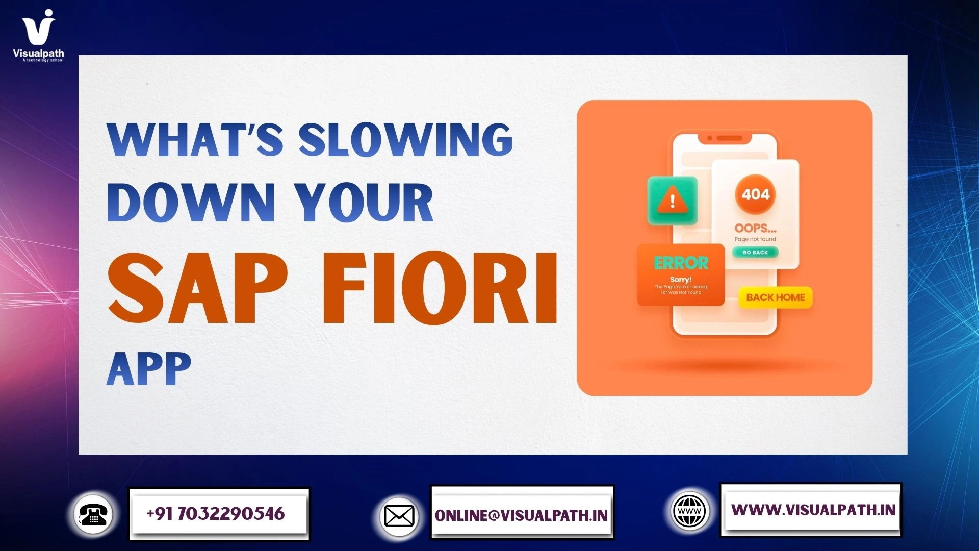 What’s Slowing Down Your Sap Fiori App regarding Why Your Home Needs to Slow Down in 2026