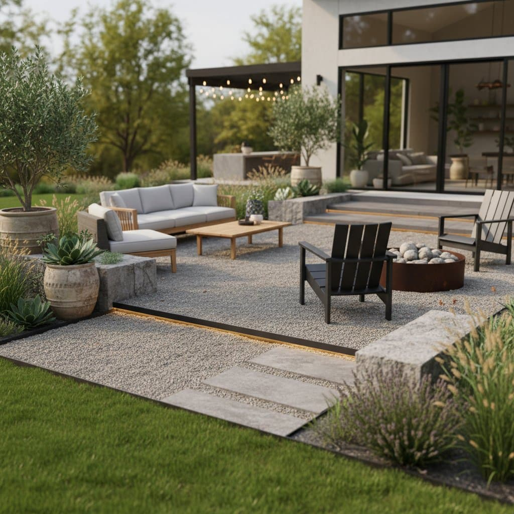 Why Gravel Patios Outperform Concrete On Budget In 2026 ... for Best Material For Outdoor Patio