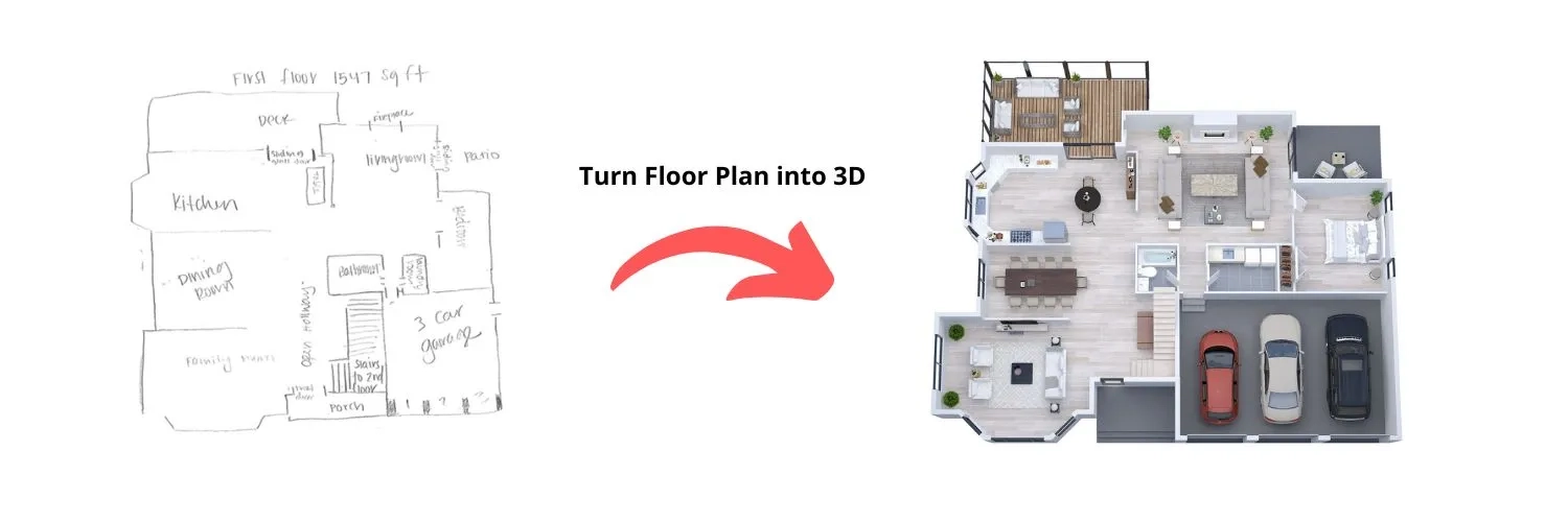 Why To Turn Your Floor Plan Into 3D? within Instagram Interior Design Trends