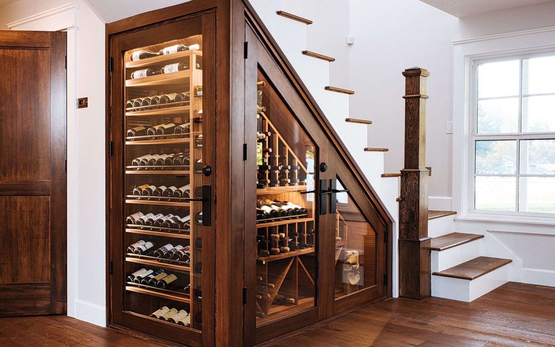 Wine Cellar Under Stairs – Homystyle with Under Stairs Storage Solutions