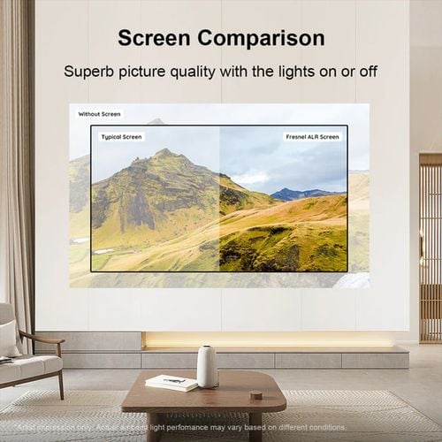 Winways Ust Throw Alr Fixed Frame Fresnel Screen 100" - Bunnings Australia throughout Ultra Short Throw Projector Screen