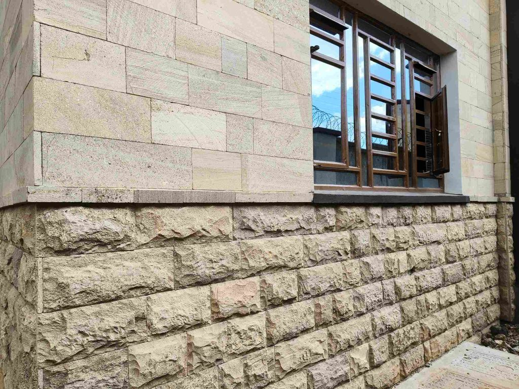 Wood Stone Bush Hammered Pattern - Century Stone for Understanding the Rhythmic Texture of Bush Hammered Stone in Modern Design