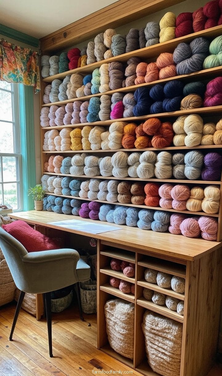 Yarn Storage Ideas with regard to Budget Friendly DIY Ideas to Store Yarn Without Breaking the Bank