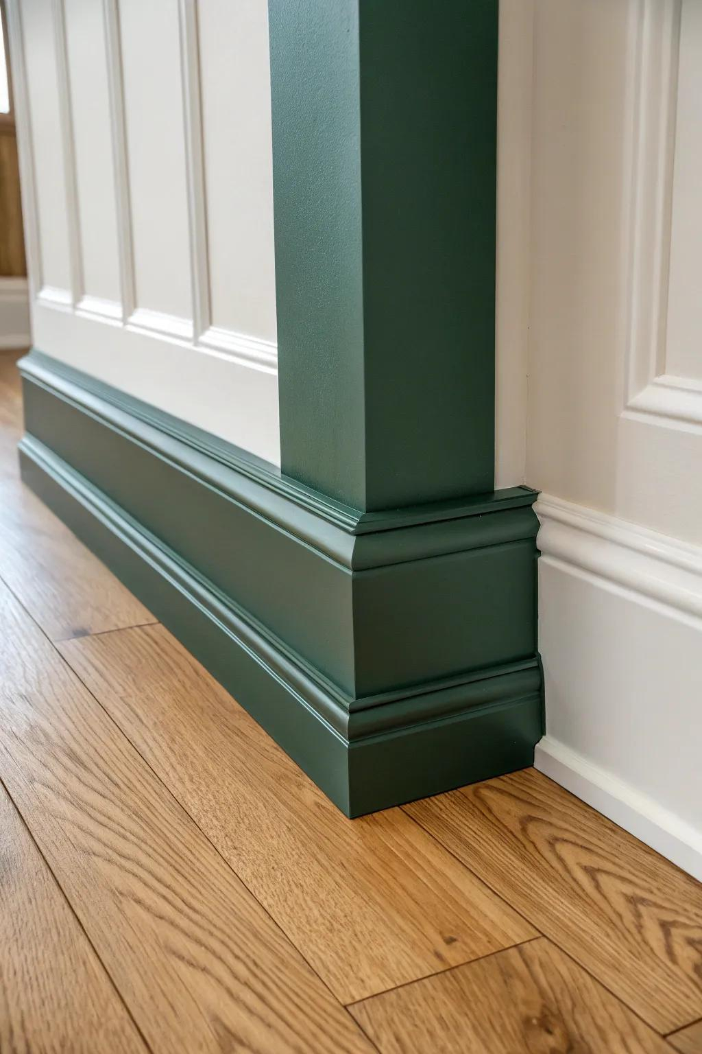 14+ Stylish Hallway Molding Ideas To Add Warm Wood Charm - Timberelle within Install Base Shoe Molding